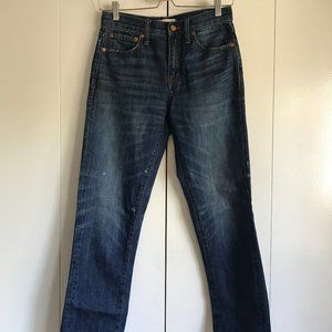 Madewell Straight Leg Crop Jean